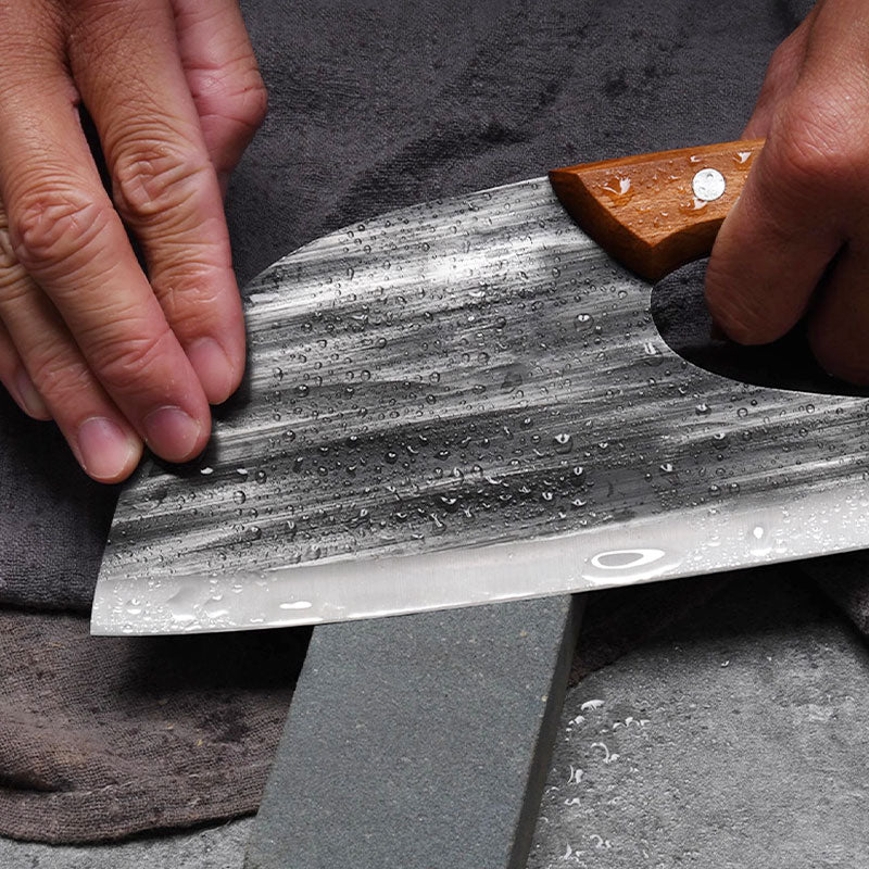 Cuchillo de cocina de acero inoxidable multifuncional que ahorra esfuerzo