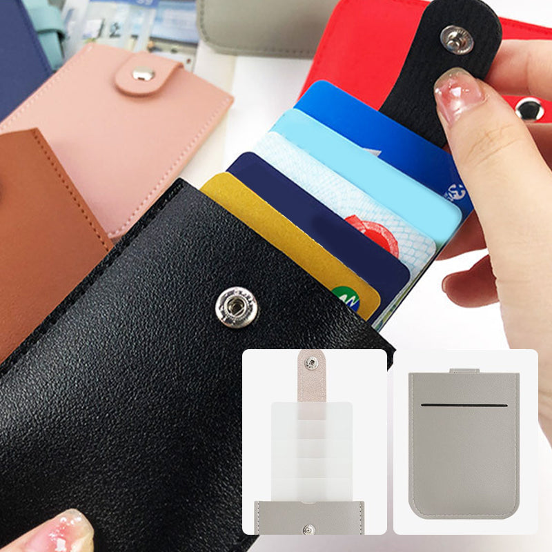 Tarjetero Minimalista Delgado para Múltiples Tarjetas