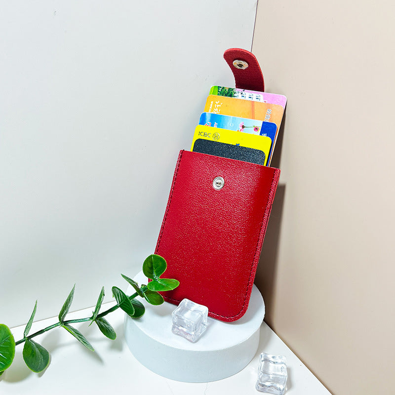 Tarjetero Minimalista Delgado para Múltiples Tarjetas