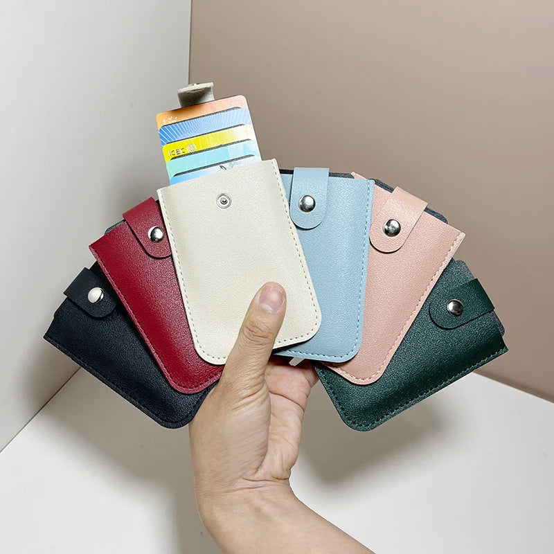 Tarjetero Minimalista Delgado para Múltiples Tarjetas