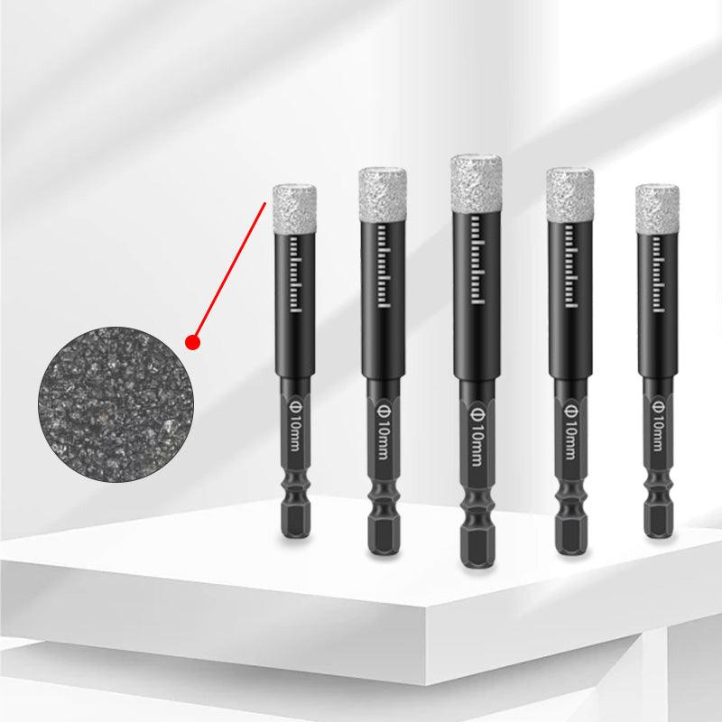 🔥50% OFF🔥Brocas de vástago hexagonal para mármol / baldosas / piedra[Juego completo] 🛠️