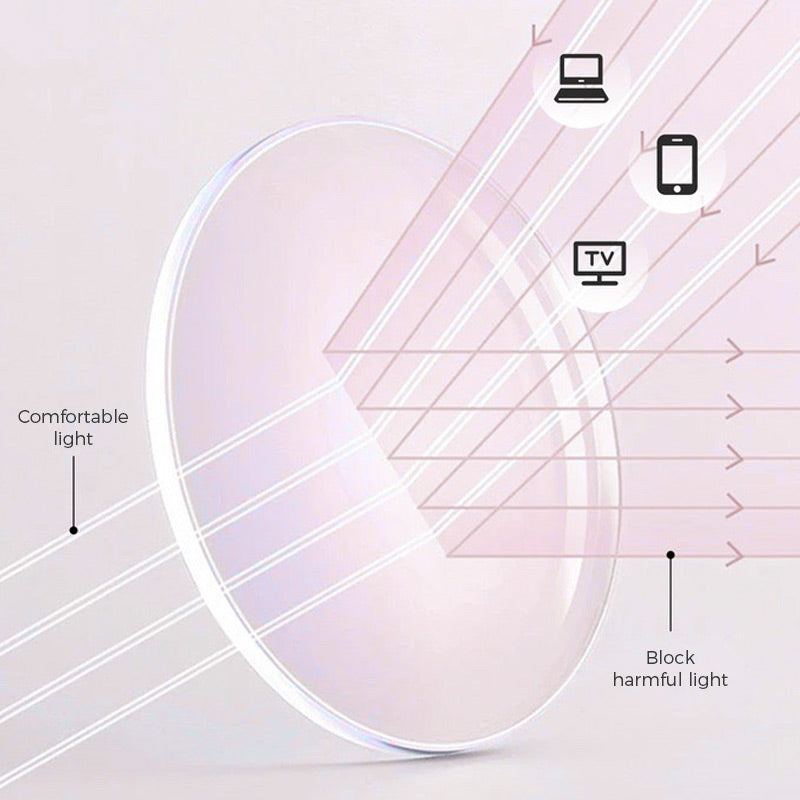 Gafas de sol polarizadas sin montura con protección UV a la moda
