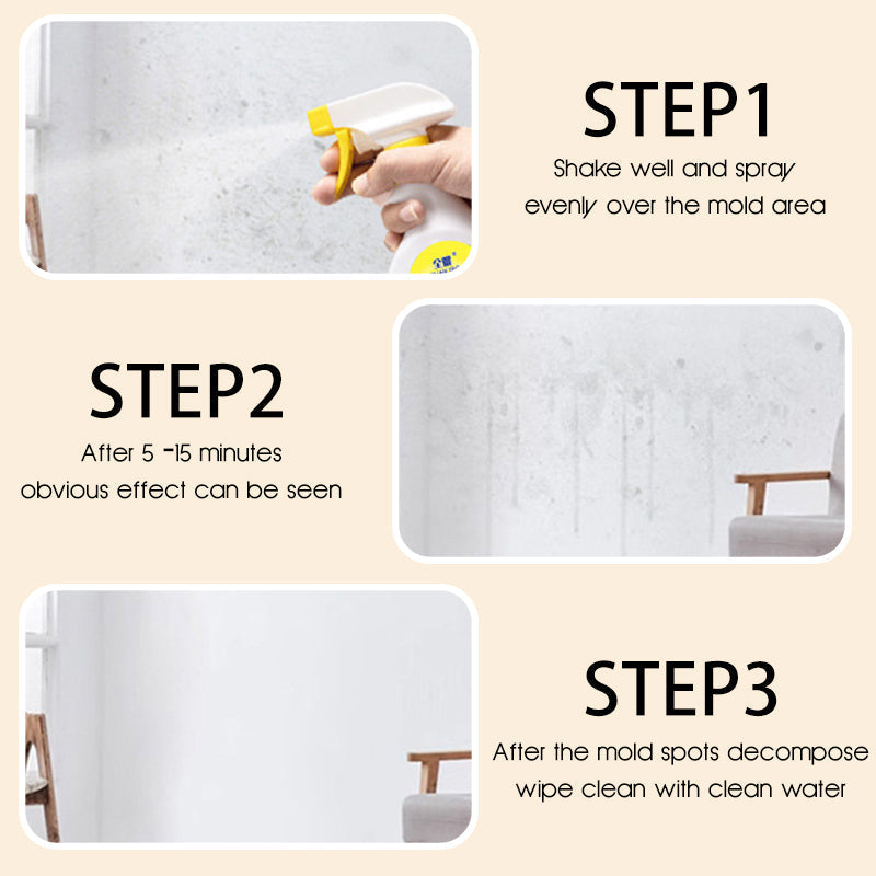 🔥Limpieza Doméstica First Choice👍Bright As New Wall Spray para eliminar moho