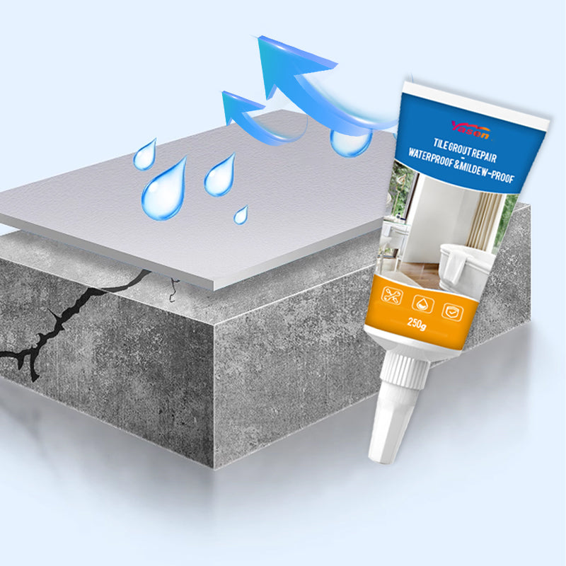 Reparador de juntas para azulejos (250 g): resistente al agua y al moho