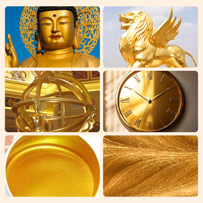 Pigmento dorado brillante
