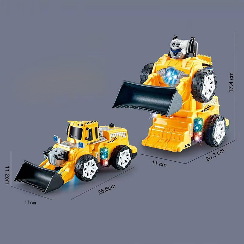 ⏳50% de descuento por tiempo limitado⏰Coche de policía eléctrico de juguete de deformación universal🎁El mejor regalo para niños🥳