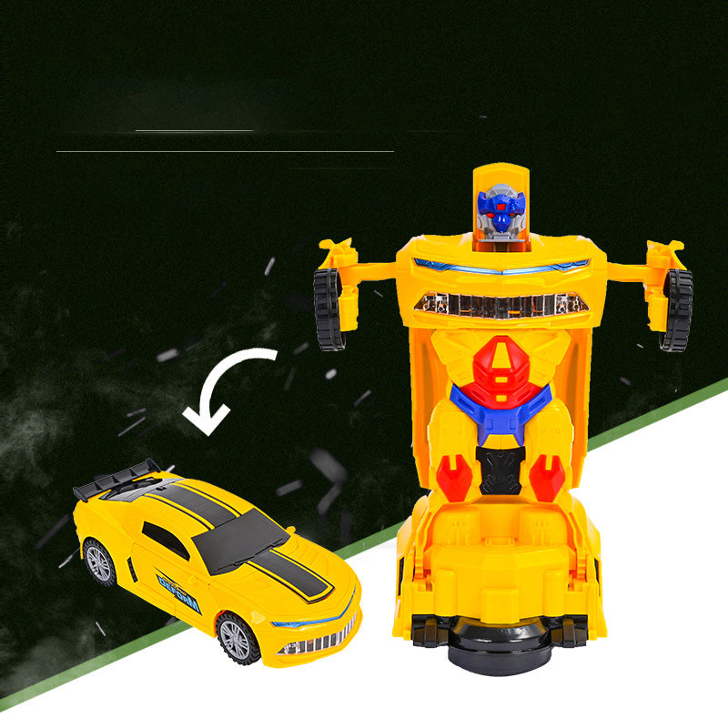 ⏳50% de descuento por tiempo limitado⏰Coche de policía eléctrico de juguete de deformación universal🎁El mejor regalo para niños🥳