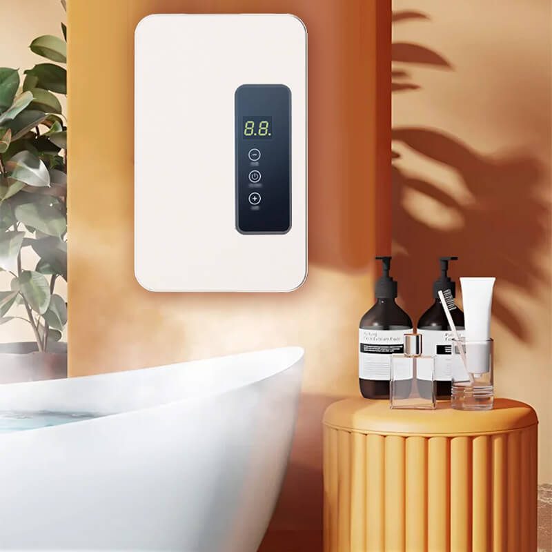 🔥 ¡Último día 50% de descuento!✨ Calentador de Agua Instantáneo sin Tanque - Diseño Compacto con Control de Temperatura Digital para Ahorro de Energía ⚡🚿