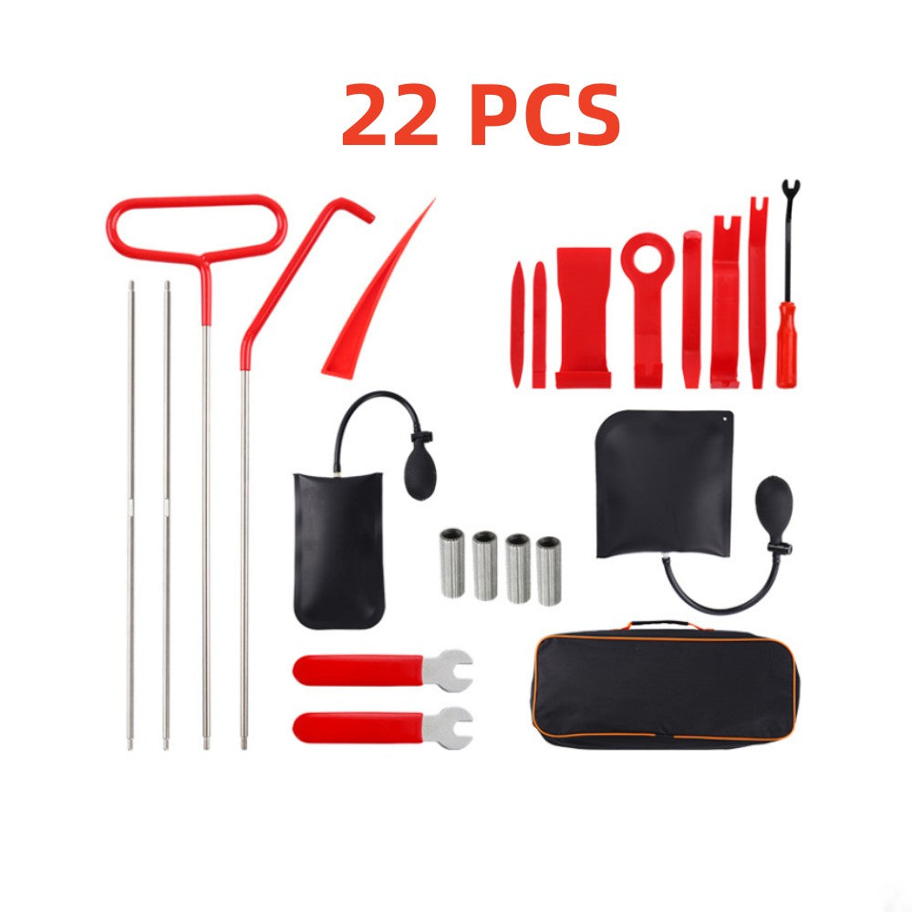 ✅ Kit de herramientas profesionales para el coche: herramientas de reparación completas, de alta dureza y durabilidad, estuche portátil, imprescindible para el mantenimiento diario y de emergencia del coche 🚗