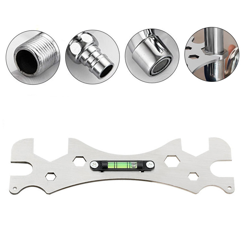 ✨La herramienta ideal para el baño✨ Llave de nivel multifuncional para el baño