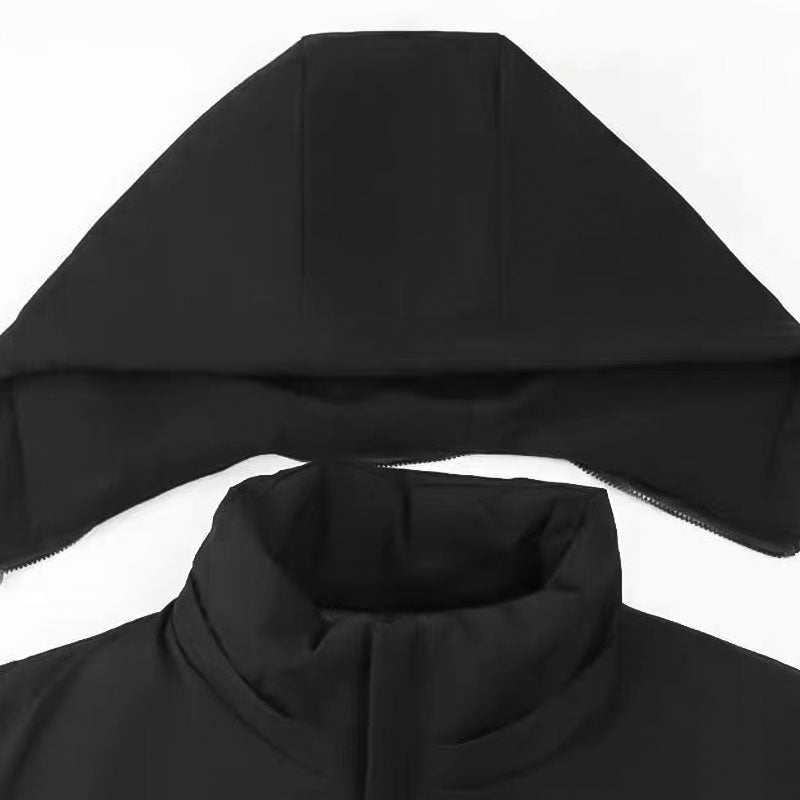 🔥Parka térmica con capucha gruesa para hombre
