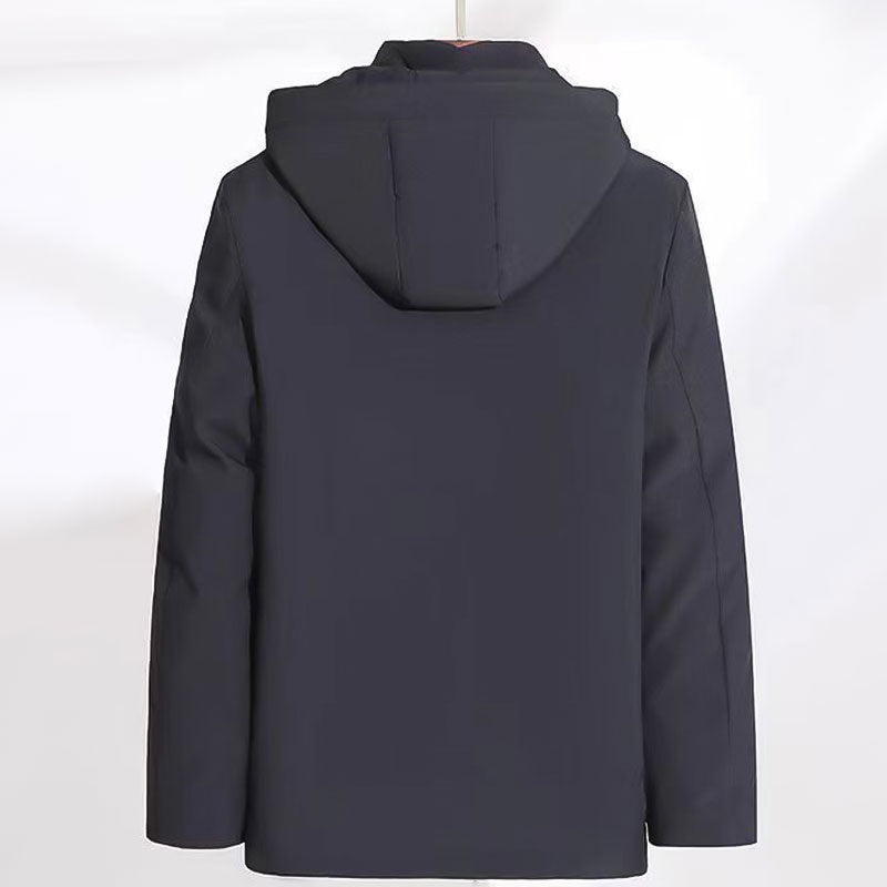 🔥Parka térmica con capucha gruesa para hombre