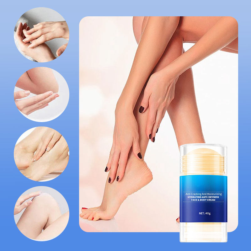 Crema hidratante facial y corporal antisequedad