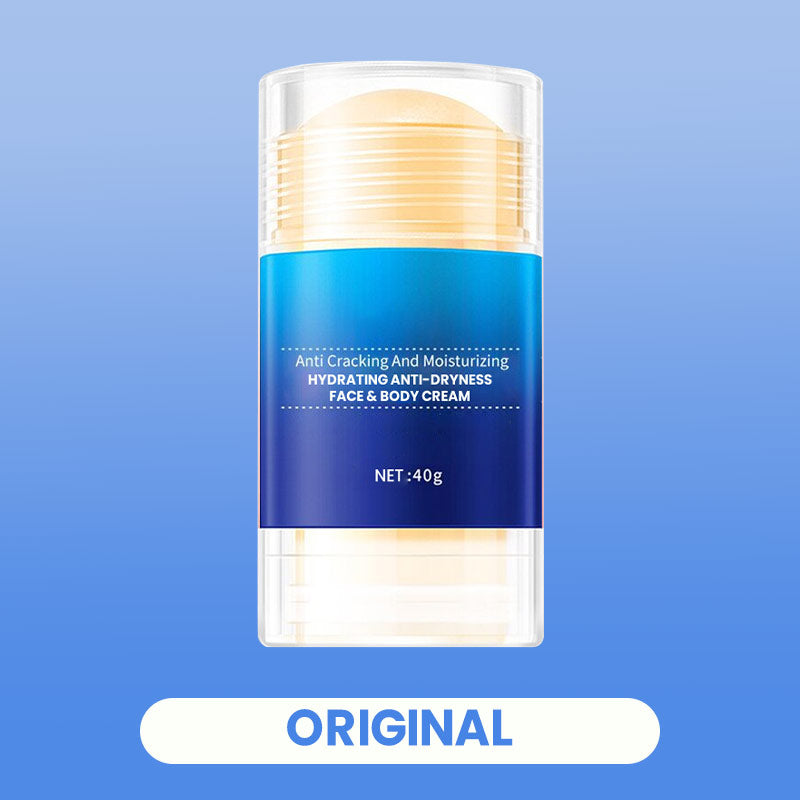 Crema hidratante facial y corporal antisequedad