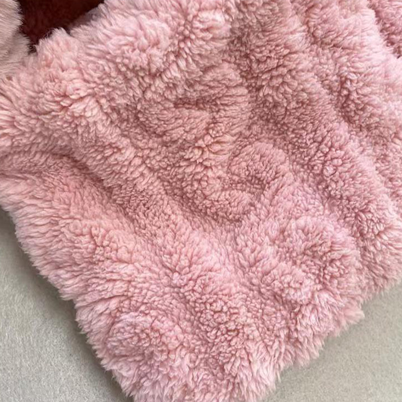 ❄️Especiales de invierno❄️Bufanda y gorro de felpa abrigados y resistentes al viento para mujer