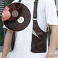 🔥2026 NUEVO A LA VENTA🔥 Bolso táctico antirrobo para hombre - Correas dobles para los hombros, múltiples bolsillos y resistente al agua 🎒🛡️