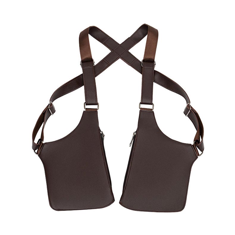 🔥2026 NUEVO A LA VENTA🔥 Bolso táctico antirrobo para hombre - Correas dobles para los hombros, múltiples bolsillos y resistente al agua 🎒🛡️