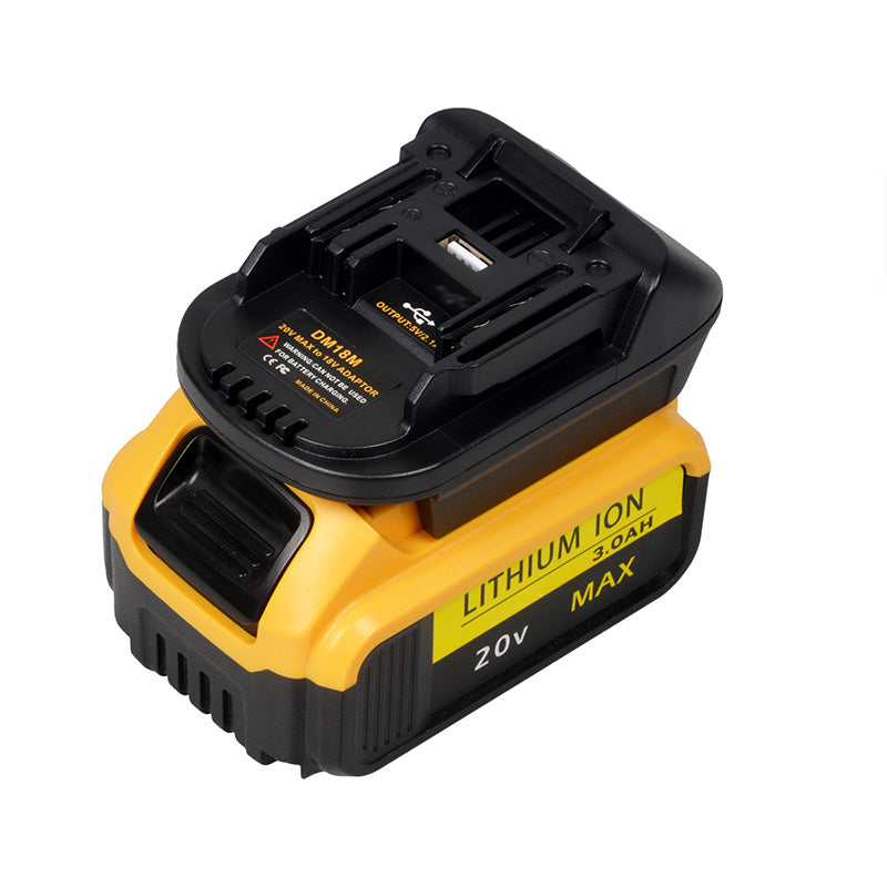 🔋  Adaptador para Batería de Litio 18V - Compatible con Herramientas de Múltiples Marcas, Mayor Autonomía y Ligero 🛠️📦