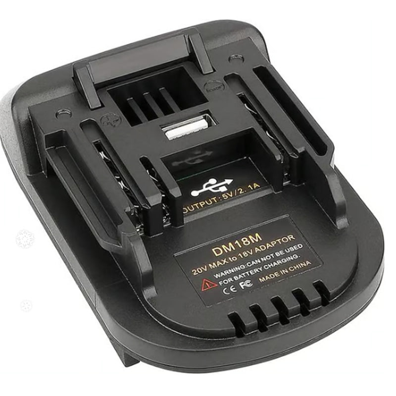 🔋  Adaptador para Batería de Litio 18V - Compatible con Herramientas de Múltiples Marcas, Mayor Autonomía y Ligero 🛠️📦