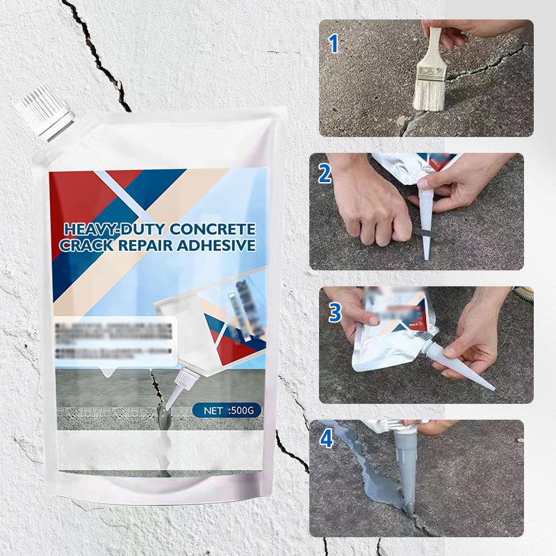 🌿💧Adhesivo de alto rendimiento para reparar grietas en el hormigón.
