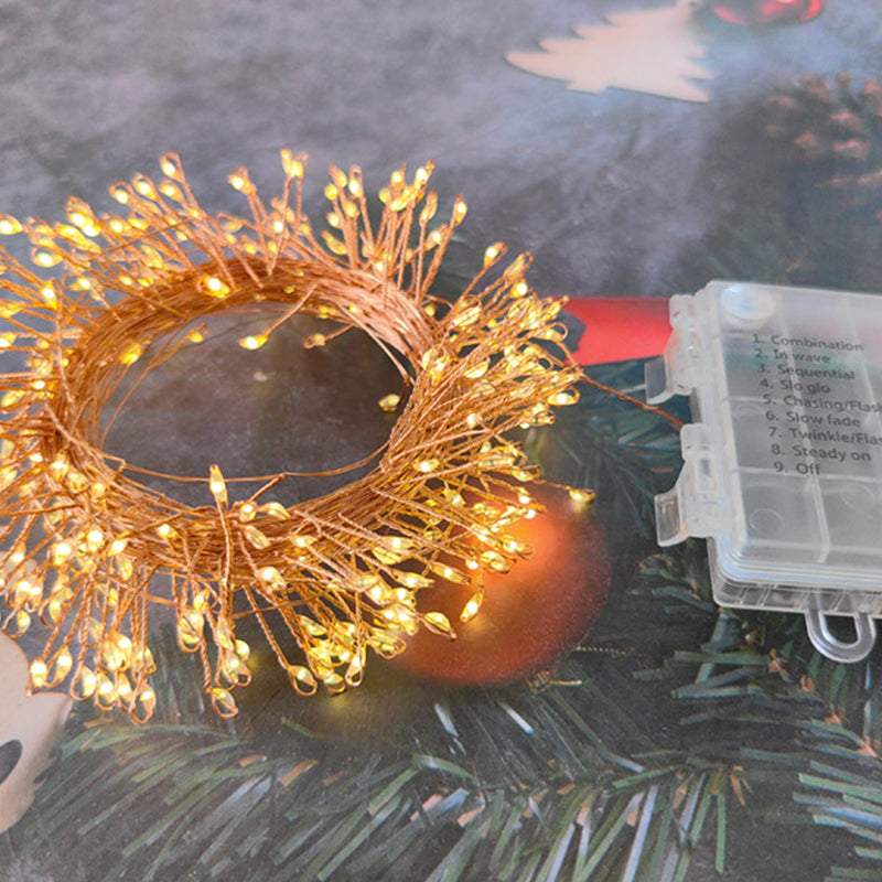 ✨✨ÚLTIMO DÍA DE VENTA 49% DE DESCUENTO!!!✨✨Copper Wire Firecracker Light String