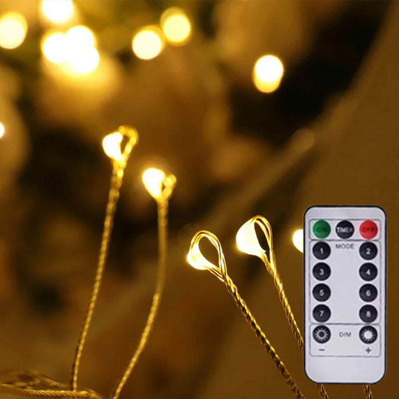 ✨✨ÚLTIMO DÍA DE VENTA 49% DE DESCUENTO!!!✨✨Copper Wire Firecracker Light String