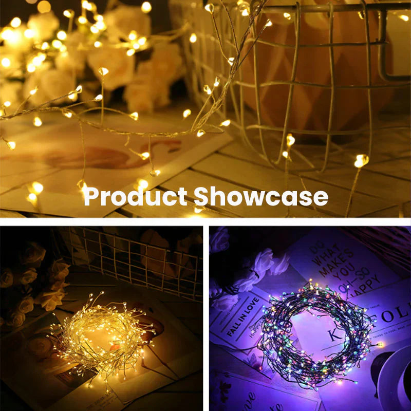 ✨✨ÚLTIMO DÍA DE VENTA 49% DE DESCUENTO!!!✨✨Copper Wire Firecracker Light String