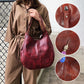 Winter limited🌸 time sale💕 retro style soft leather large capacity ladies shoulder bag