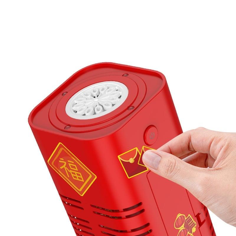 🥳Feliz Año Nuevo🔥 Máquina de burbujas iluminada