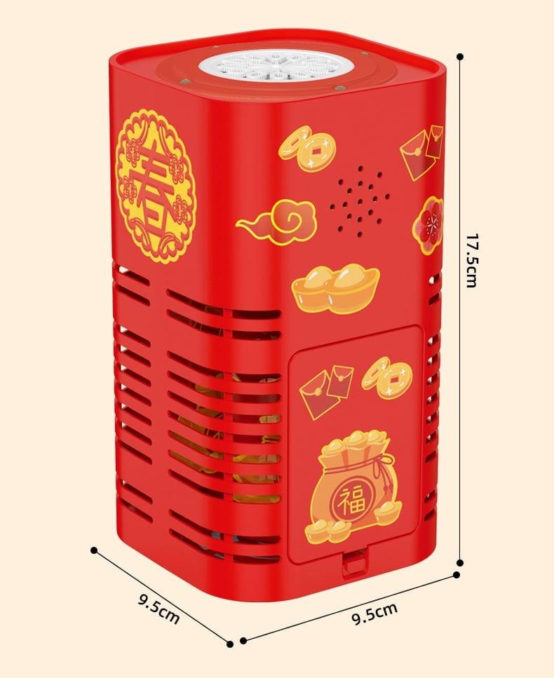 🥳Feliz Año Nuevo🔥 Máquina de burbujas iluminada