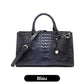Women's Crocodile Embossed Long Handbag