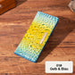 wallet with crocodile pattern