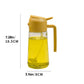 💕Pulverizador y dispensador de aceite de vidrio 2 en 1