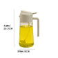 💕Pulverizador y dispensador de aceite de vidrio 2 en 1