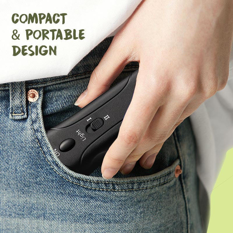 Repelente ultrasónico portátil compacto para perrost