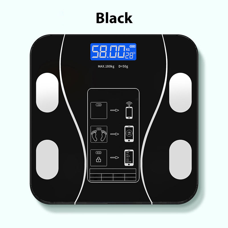 🏅🔥Último día de rebajas 50 % DE DESCUENTO🔥Báscula digital inteligente para peso y grasa corporal🏃