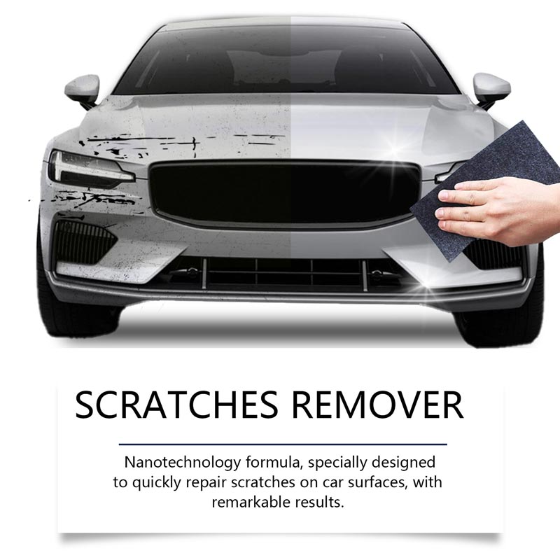 🔥🔥Compra 2 y llévate 1 gratis 🔥Cera para eliminar rayones de autos con paño nano
