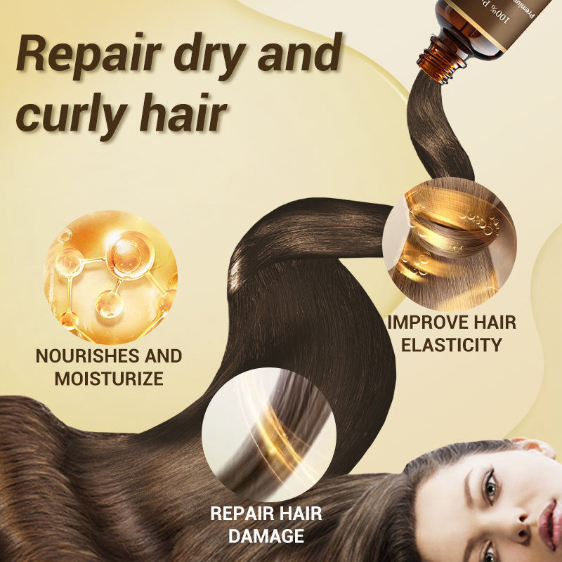 ✨ Belleza natural radiante con aceite de Batana 100 % puro: ¡cabello sedoso y brillante con un aspecto saludable!