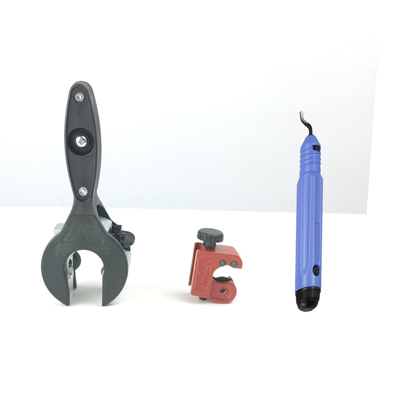 🔥Oferta especial 🔥Herramientas esenciales para el hogar🛠️ Juego de cortadores de tubos con trinquete de 3 piezas🔧