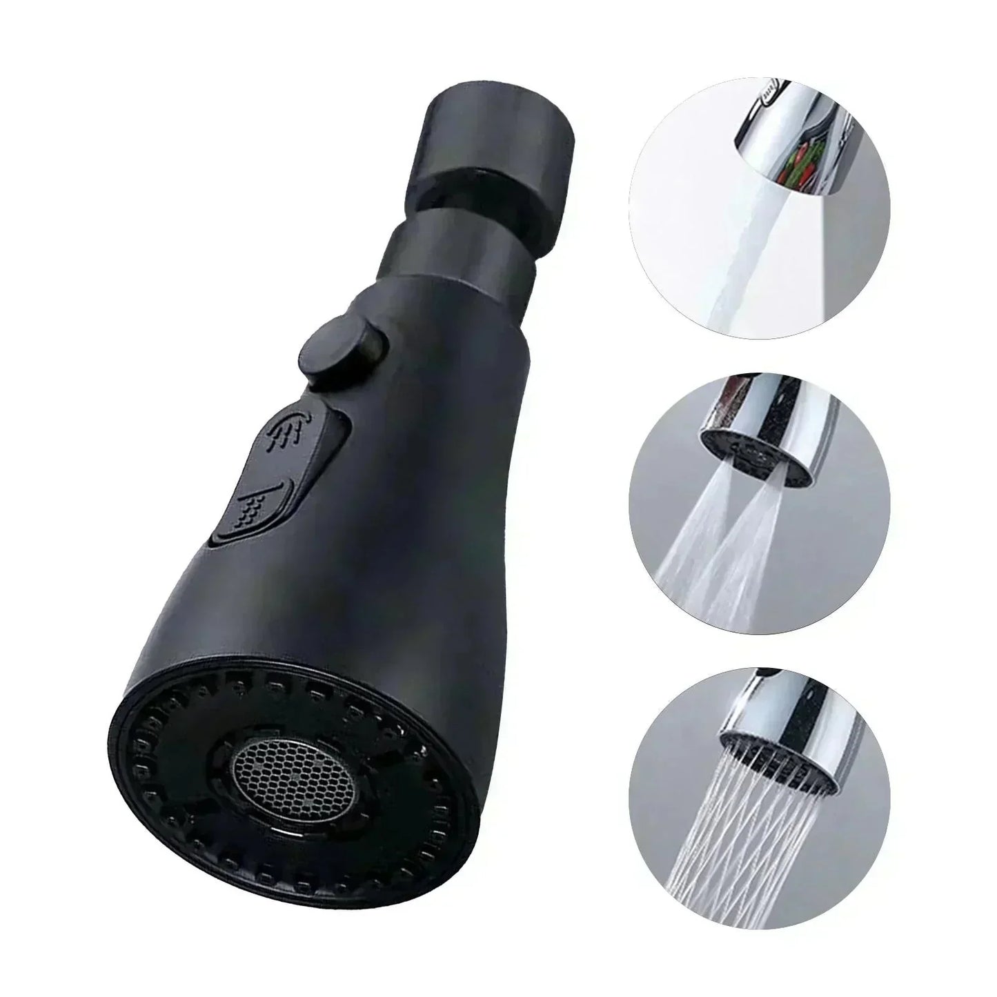 🔥¡Oferta de Navidad: hasta un 50% de descuento!⚡Cabezal rociador para grifo de cocina giratorio de 720° y 3 funciones