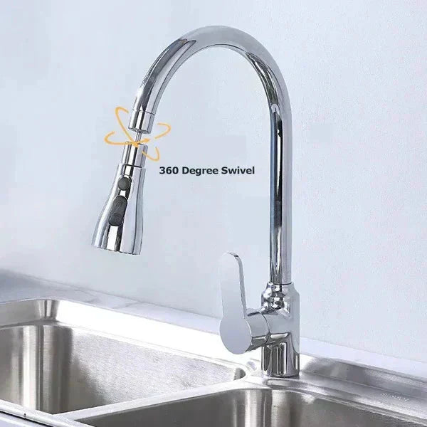 🔥¡Oferta de Navidad: hasta un 50% de descuento!⚡Cabezal rociador para grifo de cocina giratorio de 720° y 3 funciones