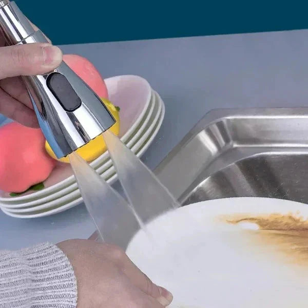 🔥¡Oferta de Navidad: hasta un 50% de descuento!⚡Cabezal rociador para grifo de cocina giratorio de 720° y 3 funciones