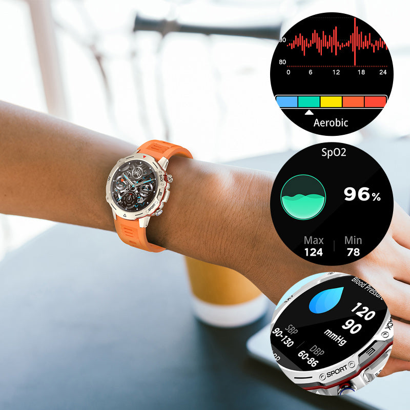 🔥Nuevo lanzamiento 2025🔥Reloj inteligente Bluetooth multifuncional de 1,39" para hombres y mujeres