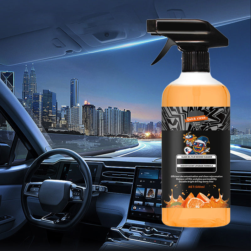 🔥Nuevo lanzamiento 2025🔥 Limpiador de espuma en aerosol para película de aceite de vidrio para automóvil