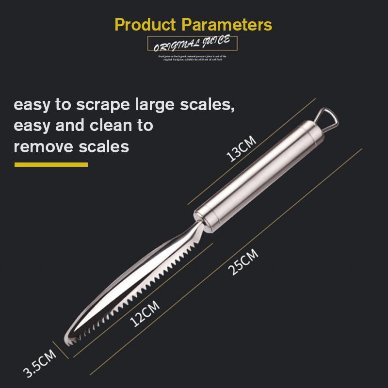 Utensilios de cocina manuales para raspar pescado