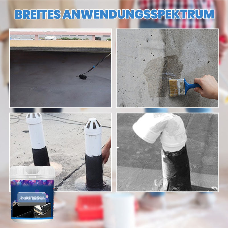 Revestimiento de poliuretano multiusos impermeable,¡Protección duradera, protege cada centímetro de tu espacio! 💧🏡