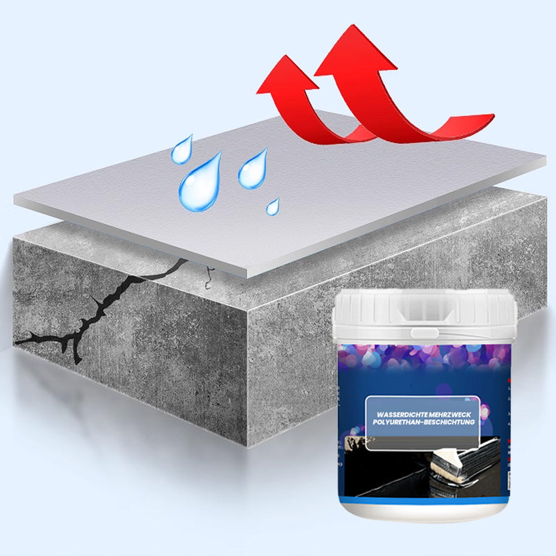 Revestimiento de poliuretano multiusos impermeable,¡Protección duradera, protege cada centímetro de tu espacio! 💧🏡