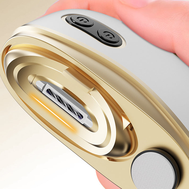 💅 ¡50% DE DESCUENTO! ✨ Cortaúñas y Pulidor Eléctrico 2 en 1 - 6 Accesorios con Base Recargable para Manicura Perfecta en Casa 🔋✨