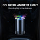 Difusor de aroma para coche con diseño de estrella de ambiente colorido