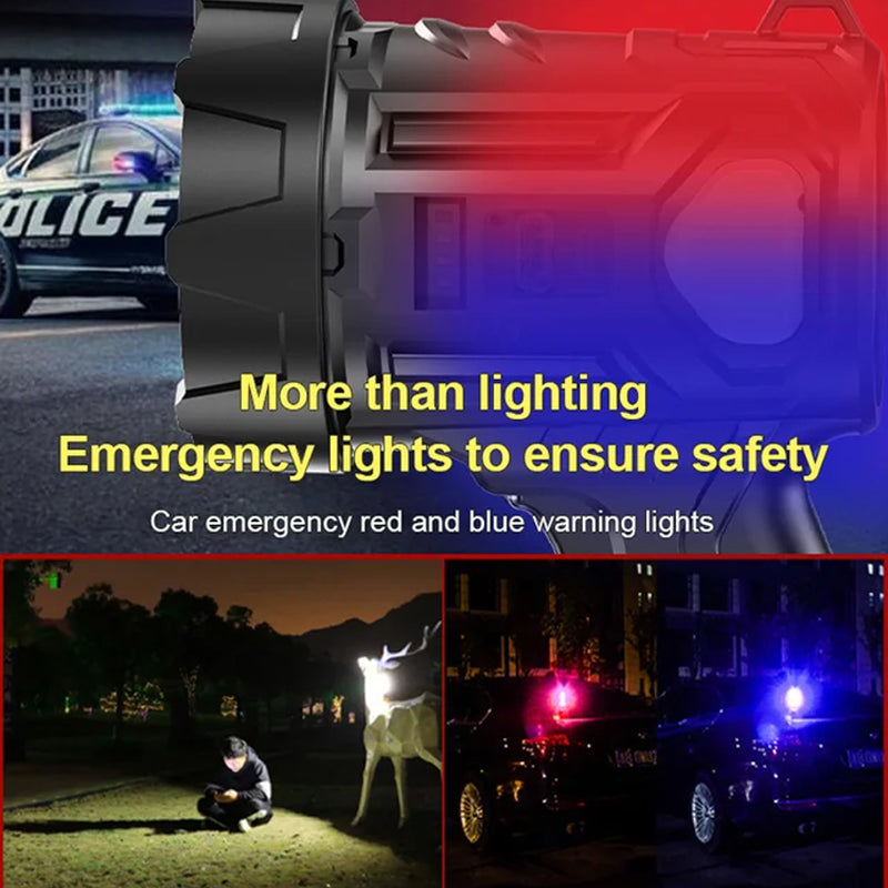 Linterna LED portátil de alta potencia